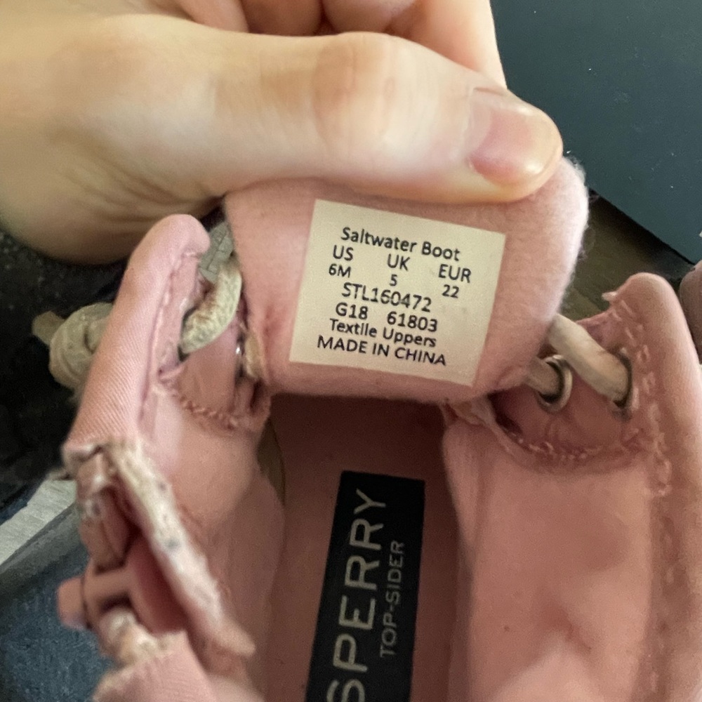 Little girls salt water duck boots